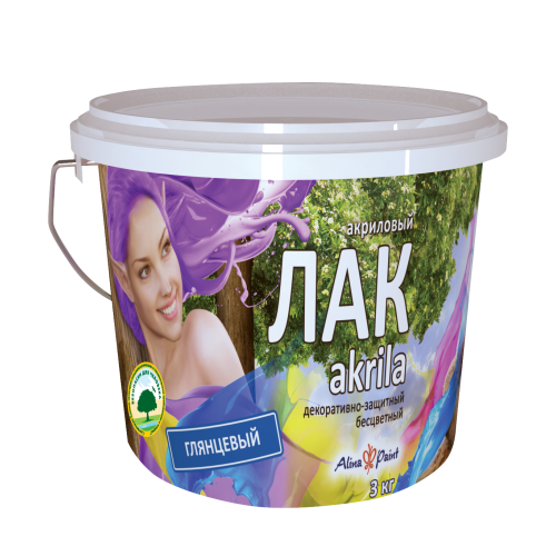 Глянцевый лак Akrila