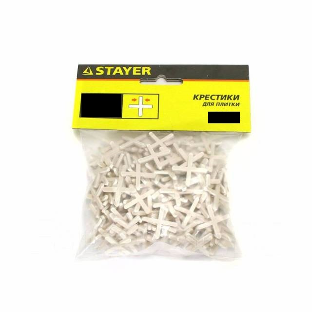 Крестики "STAYER" для кафеля, 1 мм, 200 шт.