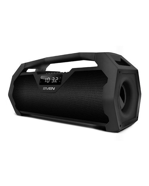 SVEN PS-470, черный, акустическая система 2.0,  Bluetooth, FM, USB, microSD, LED-дисплей