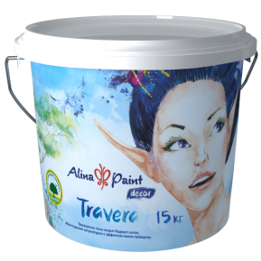 Alina Paint Travera, 15 кг декор штукатурка всесезонная, цена - купить в интернет-магазине