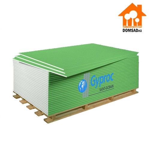 Гипсокартонный лист Gyproc GBM 2500*1200*12,5 влагостойкий